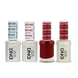 DND - Base, Top, Gel & Lacquer Combo - Red Stone - #477