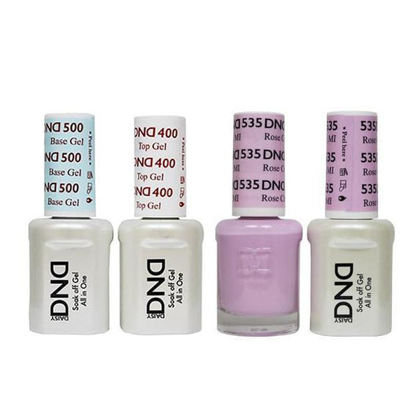 DND - Base, Top, Gel & Lacquer Combo - Rose City MI - #535