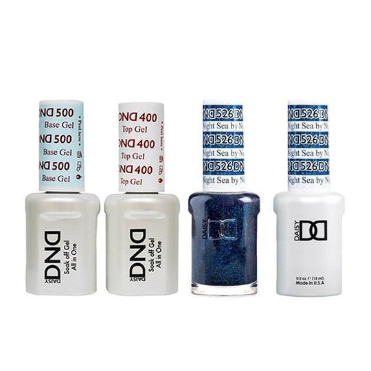 DND - Base, Top, Gel & Lacquer Combo - Sea By Night - #526