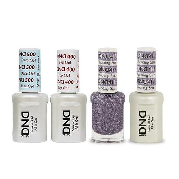 DND - Base, Top, Gel & Lacquer Combo - Shooting Star - #411