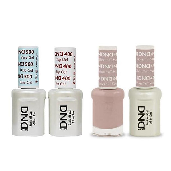 DND - Base, Top, Gel & Lacquer Combo - Short n Sweet - #444