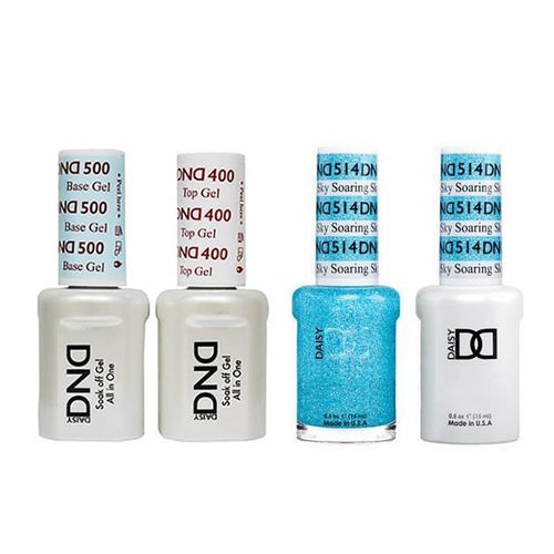 DND - Base, Top, Gel & Lacquer Combo - Soaring Sky - #514