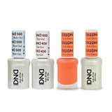DND - Base, Top, Gel & Lacquer Combo - Soft Orange - #502