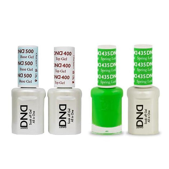 DND - Base, Top, Gel & Lacquer Combo - Spring Leaf - #435