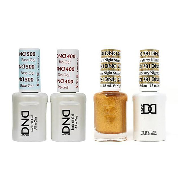 DND - Base, Top, Gel & Lacquer Combo - Starry Night - #781