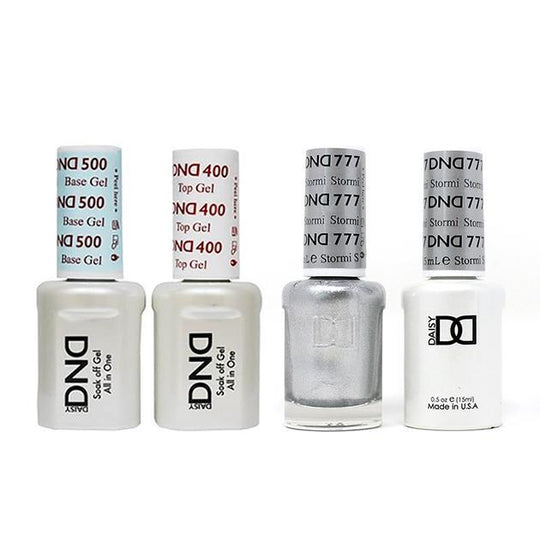 DND - Base, Top, Gel & Lacquer Combo - Stormi - #777