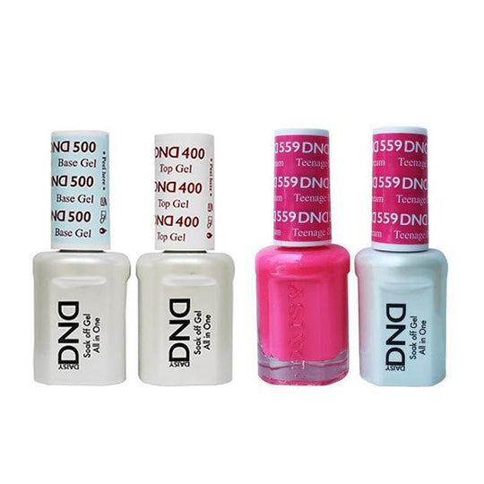 DND - Base, Top, Gel & Lacquer Combo - Teenage Dream - #559
