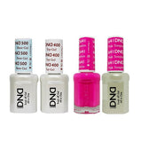 DND - Base, Top, Gel & Lacquer Combo - Temptation Pink - #641