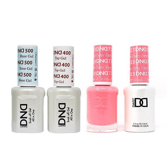 DND - Base, Top, Gel & Lacquer Combo - Zippy - #723