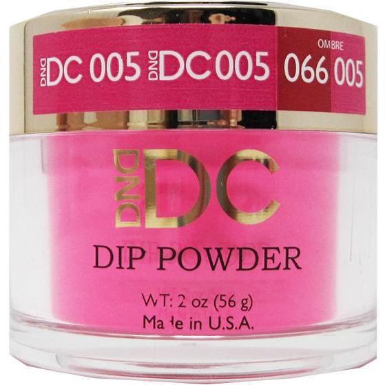 DND - DC Dip Powder - Neon Pinkn 2 oz - #005