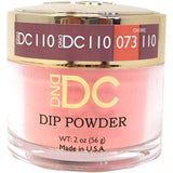 DND - DC Dip Powder - Peach Jealousy 2 oz - #110