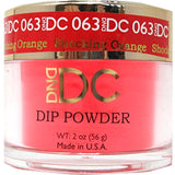 DND - DC Dip Powder - Shocking Orange 2 oz - #063
