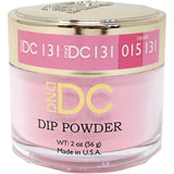DND - DC Dip Powder - White Magenta 2 oz - #131