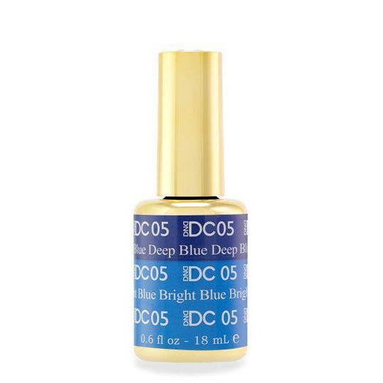 DND - DC Mood Change Gel - Blue Deep Bright Blue 0.5 oz - #05