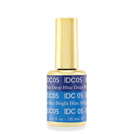 DND - DC Mood Change Gel - Blue Deep Bright Blue 0.5 oz - #05