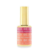 DND - DC Mood Change Gel - Blushing Pink Hot Orange 0.5 oz - #33