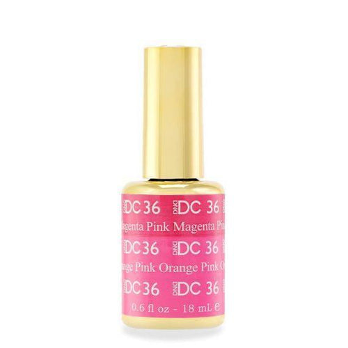DND - DC Mood Change Gel - Magenta Pink Orange Pink 0.5 oz - #36