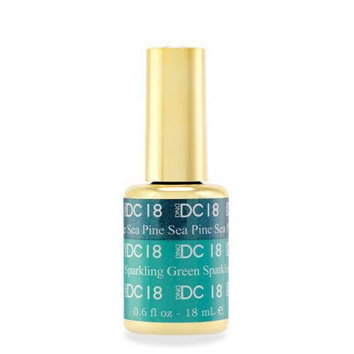 DND - DC Mood Change Gel - Sea Pine Sparkling Green 0.5 oz - #18