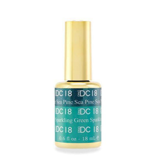 DND - DC Mood Change Gel - Sea Pine Sparkling Green 0.5 oz - #18