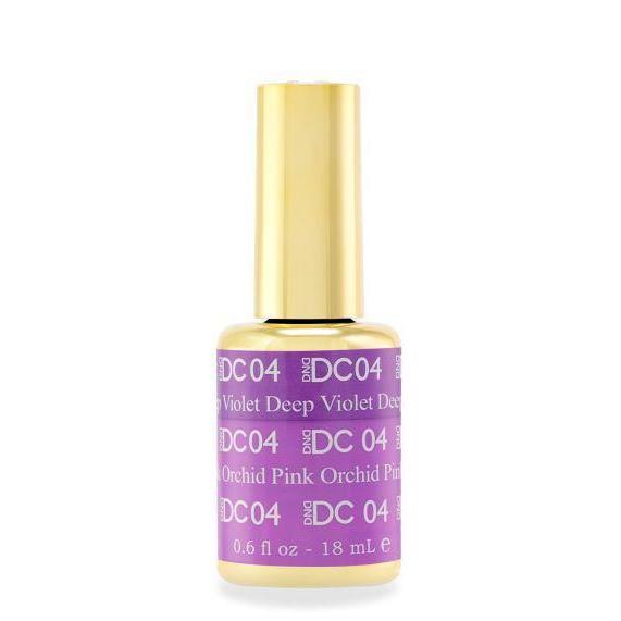 DND - DC Mood Change Gel - Violet Deep Pink Orchid 0.5 oz - #04