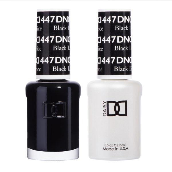 DND - Gel & Lacquer - Black Licorice - #447