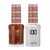 DND - Gel & Lacquer - Burst of Gold - #481