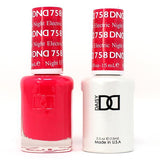 DND - Gel & Lacquer - Bright Maroon - #420