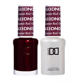 DND - Gel & Lacquer - Garnet Red - #633
