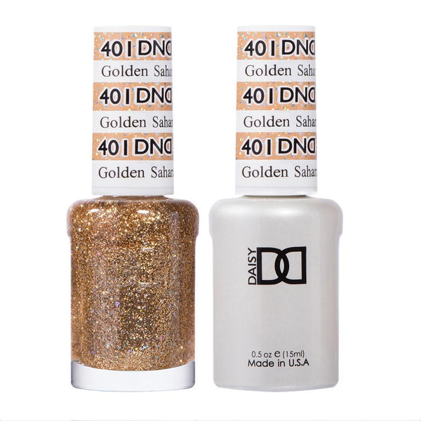 DND - Gel & Lacquer - Golden Sahara Star - #401