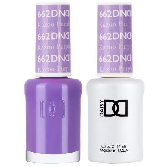 DND - Gel & Lacquer - Kazo Purple - #662
