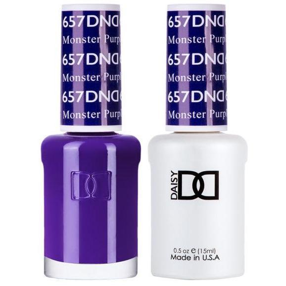 DND - Gel & Lacquer - Monster Purple - #657