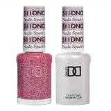 DND - Gel & Lacquer - Nude Sparkle - #511
