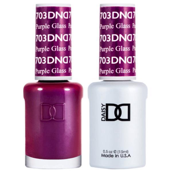DND - Gel & Lacquer - Purple Glass - #703