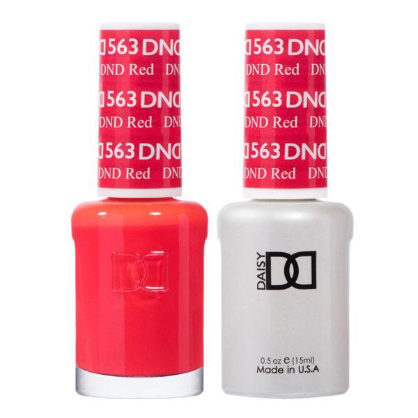 DND - Gel & Lacquer - Red - #563