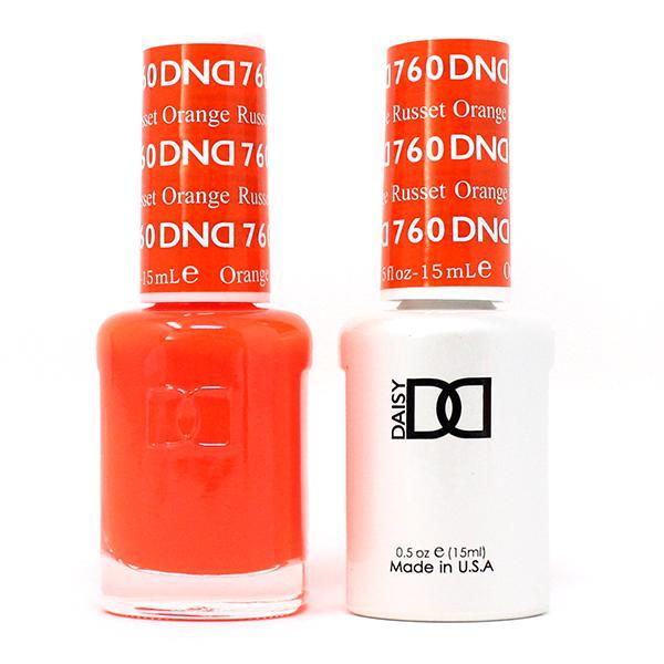 DND - Gel & Lacquer - Russet Orange - #760