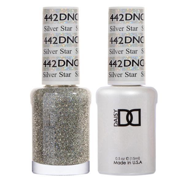 DND - Gel & Lacquer - Silver Star - #442