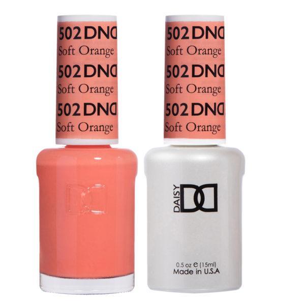DND - Gel & Lacquer - Soft Orange - #502
