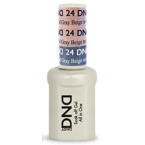DND - Mood Change Gel - Beige to Cool Gray 0.5 oz - #D24