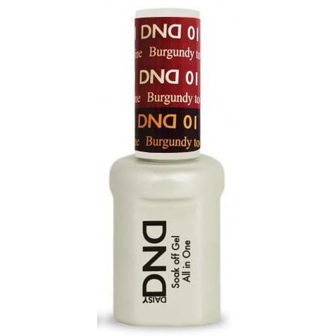 DND - Mood Change Gel - Burgundy to Red Wine 0.5 oz - #D01