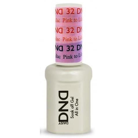 DND - Mood Change Gel - Pink to Lilac 0.5 oz - #D32