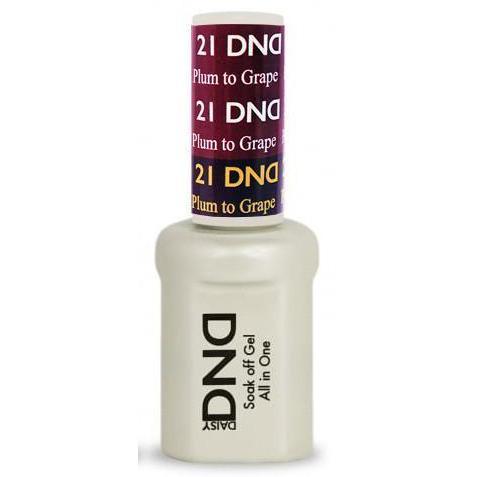 DND - Mood Change Gel - Plum to Grape 0.5 oz - #D21