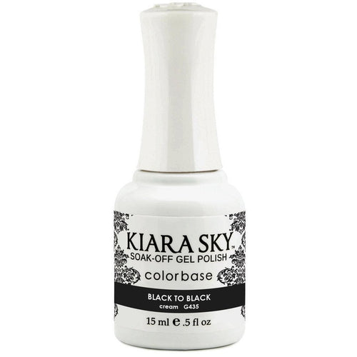 Kiara Sky - Black To Black 0.5 oz - #G435