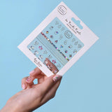 Le Mini Macaron Mini Nail Stickers - Geo Gems