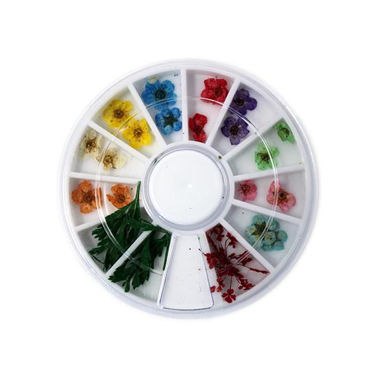 Nail Art Design - Flower Wheel Set #1