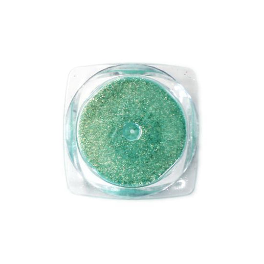 Nail Art Design - Glitter Green