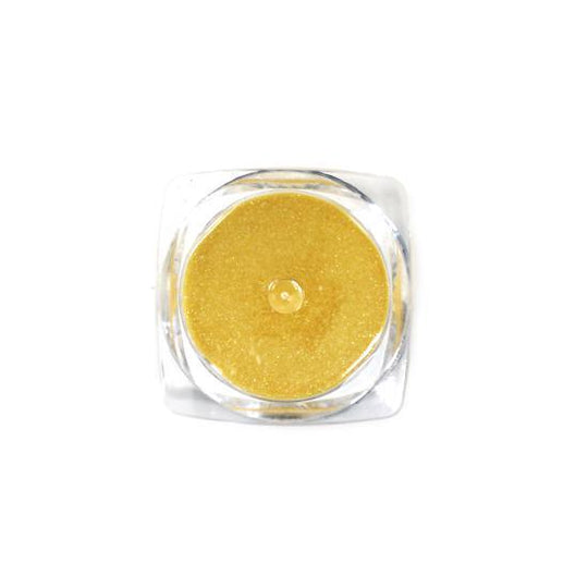 Nail Art Design - Glitter Yellow