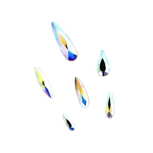 Nail Art Design - Teardrop Gem Set