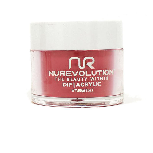NuRevolution - Dip Powder - Berry Red 2 oz - #42