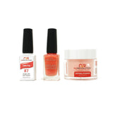 NuRevolution - Gel, Lacquer & Dip Combo - Flaming Red - #74