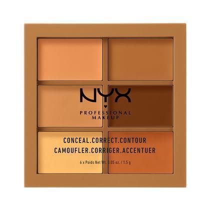 NYX Conceal, Correct, Contour Palette - Deep - #3CP03